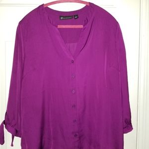 💥NY & CO Quarter Sleeve Blouse